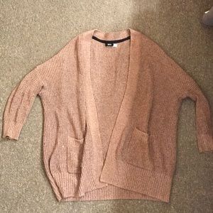 BDG Tan Oversized Cardigan!